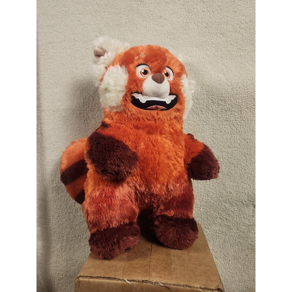 BUILD A BEAR Disney Pixar TURNING RED MOVIE 15x10 Large Mei Red Panda Plush EUC